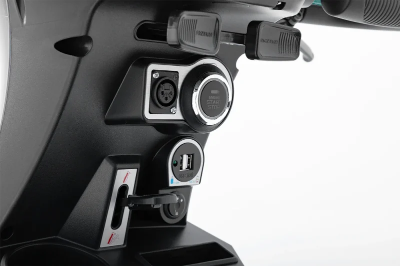 One‑key start button